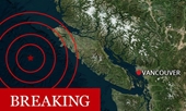 Canada rung chuyển bởi 4 trận động đất liên tiếp