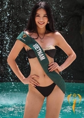 Miss Earth 2018 Phương Khánh giành huy chương Bạc phần thi bikini