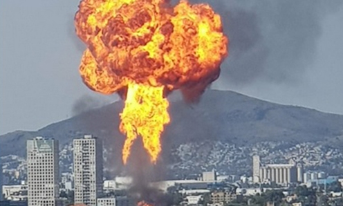 Nhà máy rượu phát nổ tạo thành quả cầu lửa khổng lồ ở Mexico