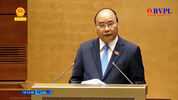 Thủ tướng Chính phủ phát biểu và trả lời một số chất vấn của đại biểu Quốc hội