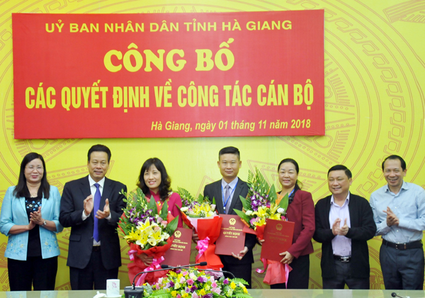 8 địa phương điều động, bổ nhiệm nhân sự