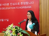 Agribank tiếp và làm việc với Đoàn công tác Ngân hàng NongHuyp Bank Hàn Quốc