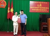Trao quyết định bổ nhiệm Phó Viện trưởng VKSND tỉnh Phú Yên, Lào Cai