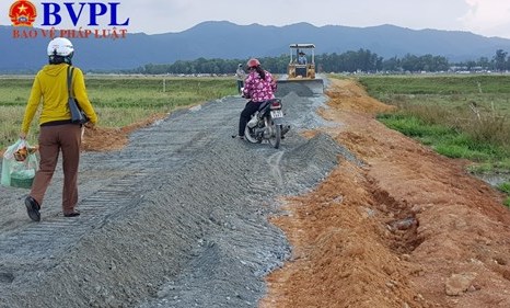 Công trình giao thông nông thôn có dấu hiệu bị “rút ruột”