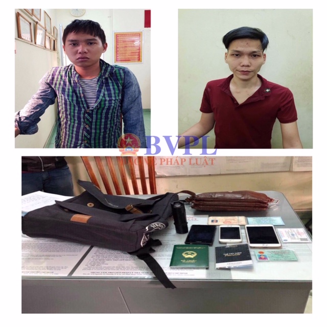 Nổ súng khống chế 2 tên cướp đạp ngã xe trinh sát khi bị truy đuổi