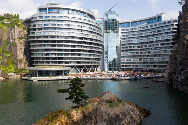 Trung Quốc ra mắt khách sạn cao tầng ngầm đầu tiên trên thế giới