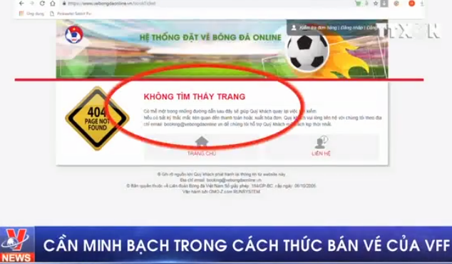 Cần minh bạch trong cách thức bán vé của VFF