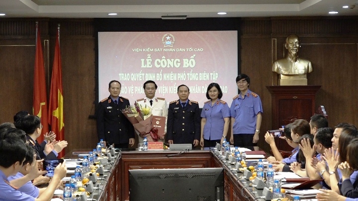 Thượng tá CAND giữ chức Phó Tổng Biên tập báo Bảo vệ pháp luật