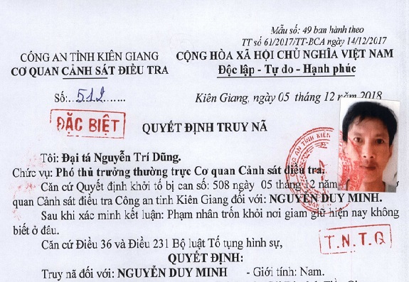 Đã bắt được 2 phạm nhân nguy hiểm bỏ trốn