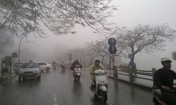 Bắc Bộ chìm trong mưa rét, Hà Nội xuống 16 độ C