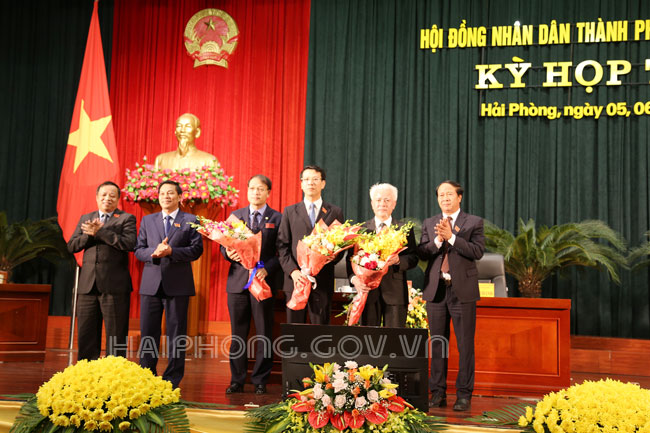 Hải Phòng có tân Phó Chủ tịch HĐND, UBND thành phố