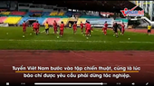 Tuyển Việt Nam tập luyện chuẩn bị cho trận chung kết lượt đi tại Malaysia