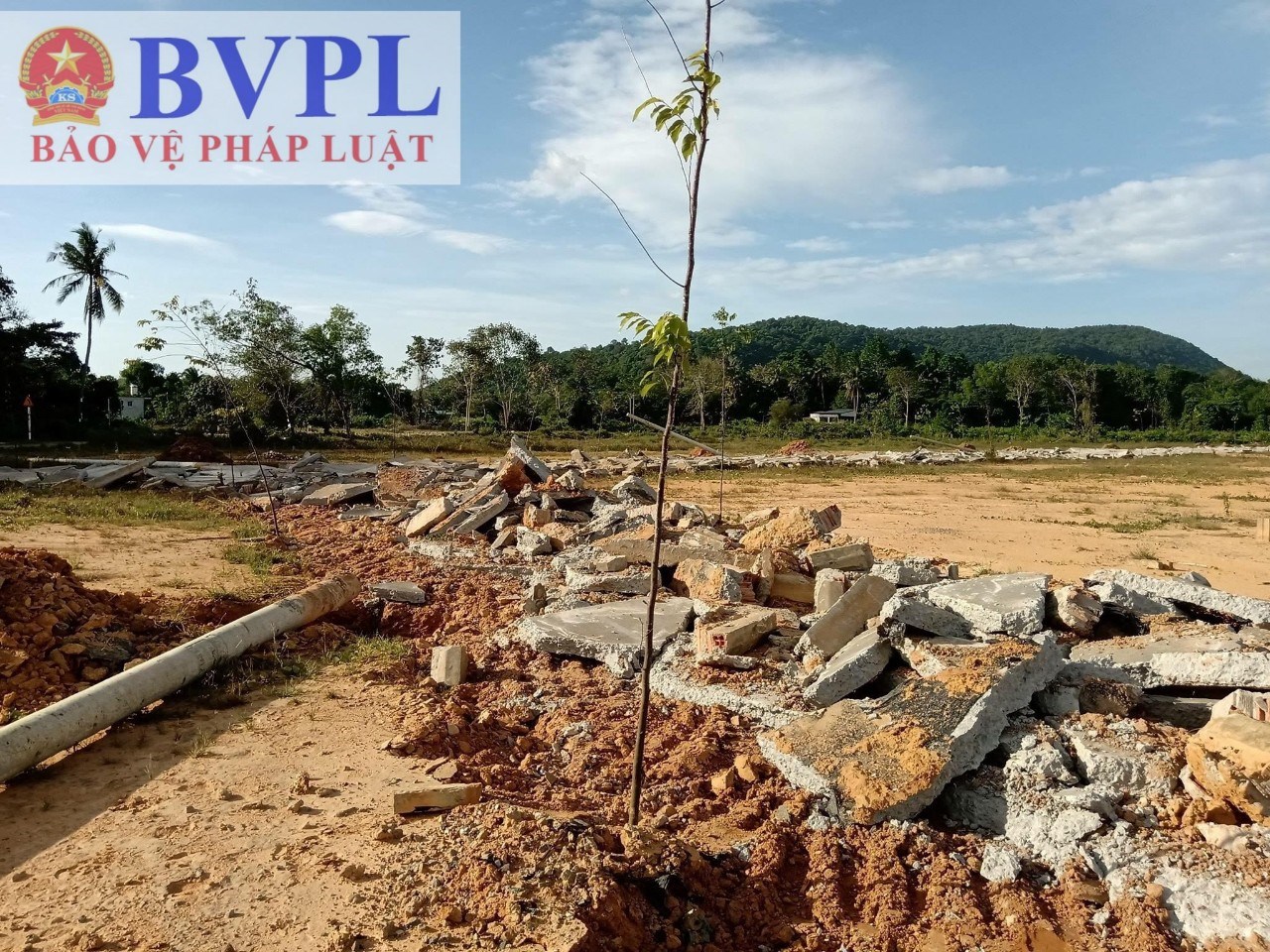 Tháo dỡ nhiều khu phân lô sai quy hoạch trên địa bàn huyện Phú Quốc