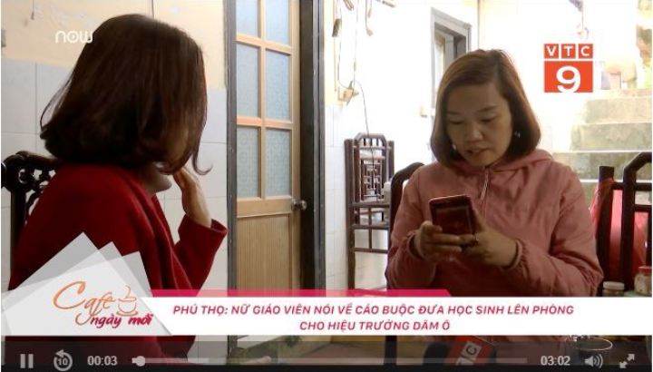 Cô giáo bị tố dẫn nam sinh lên phòng cho hiệu trưởng dâm ô lên tiếng