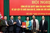 Công bố quyết định tổ chức, nhân sự của Ban Thường vụ Thành ủy Hà Nội