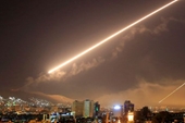 Không ngán S300 của Nga, Israel dội tên lửa xuống Damascus bất ngờ trong đêm