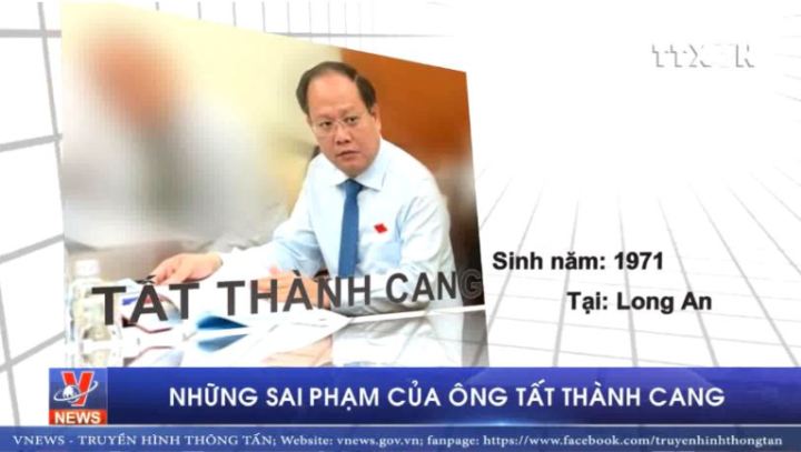 Những sai phạm của ông Tất Thành Cang