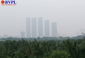 TP Hồ Chí Minh mờ ảo trong màn sương mù lạ