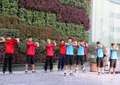Lộ hình ảnh Đội tuyển Việt Nam tại Doha, Qatar