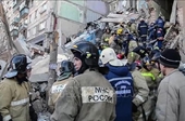 Vụ sập chung cư ở Nga Nghe tiếng kêu cứu của 86 người bị vùi lấp