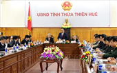 Thủ tướng kiểm tra công tác chuẩn bị Tết Nguyên đán tại Thừa Thiên - Huế