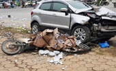 Tài xế lái ô tô điên đâm chết 2 vợ chồng ở Hà Nội ra trình diện