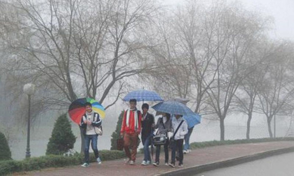 Bắc Bộ có mưa, nhiều nơi rét đậm 12 độ C