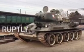 Lào gửi trả Nga hàng chục xe tăng huyền thoại T-34