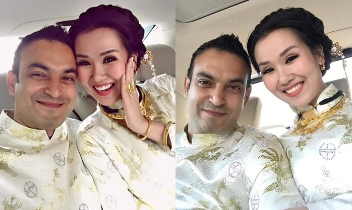 Võ Hạ Trâm rạng rỡ trong lễ vu quy cùng doanh nhân Ấn Độ hơn 12 tuổi