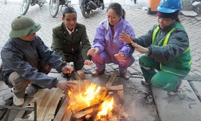 Chiều tối nay miền Bắc chuyển rét đậm rét hại, nhiệt độ xuống 8 độ C