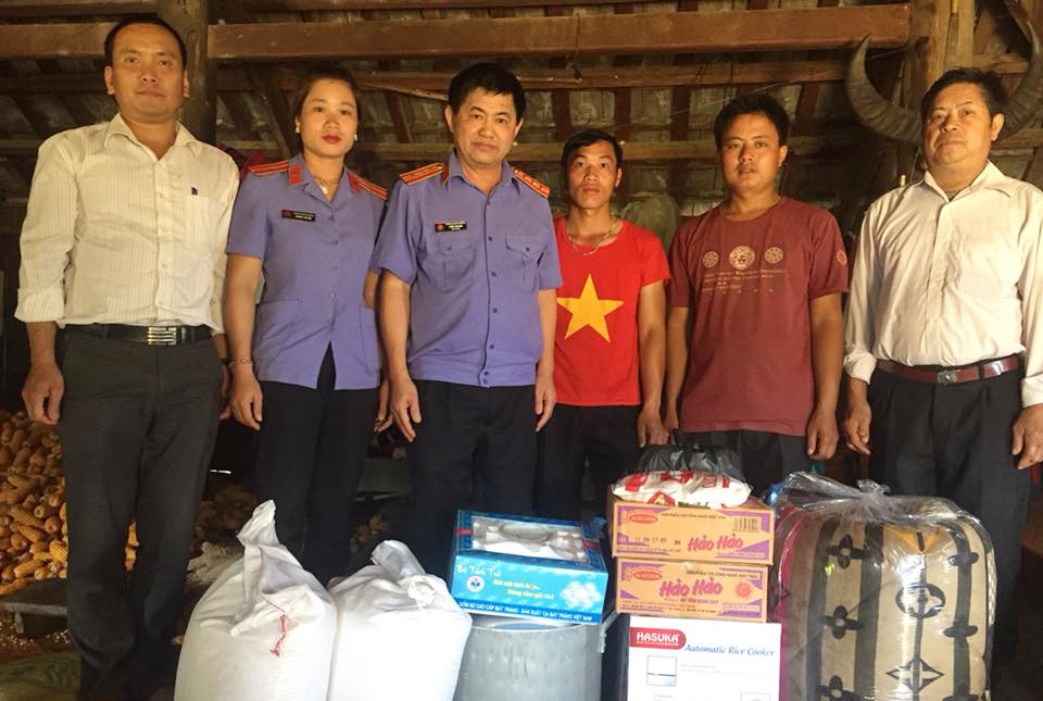 VKSND huyện Mộc Châu Lập công xuất sắc và nghĩa tình cán bộ kiểm sát