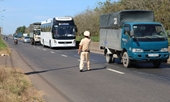Tổng kiểm soát xe tải, xe khách trong cả nước