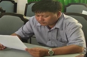 Khởi tố, bắt tạm giam nguyên Giám đốc TTPT quỹ đất huyện Tân Hồng