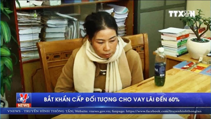 Bắt khẩn cấp nhiều đối tượng cho vay lãi đến 60