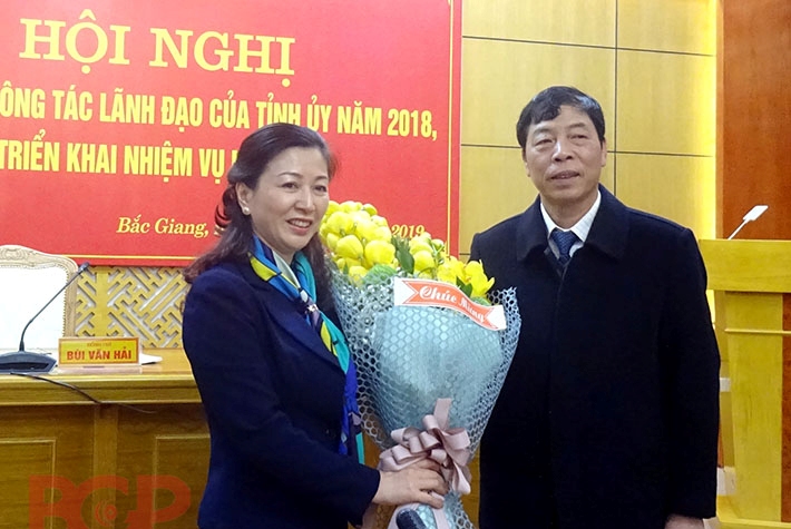 Bắc Giang có nữ Phó Bí thư Thường trực Tỉnh ủy