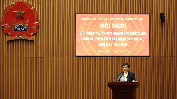 Giới thiệu nguồn quy hoạch các chức danh lãnh đạo VKSND tối cao nhiệm kỳ 2021 - 2026