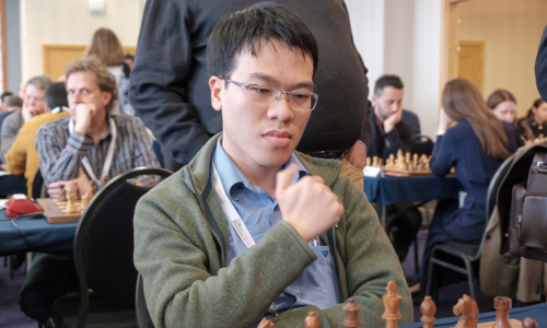 Quang Liêm thắng ván đầu siêu giải Gibraltar