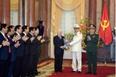 Đồng chí Tô Lâm và đồng chí Lương Cường được phong quân hàm Đại tướng
