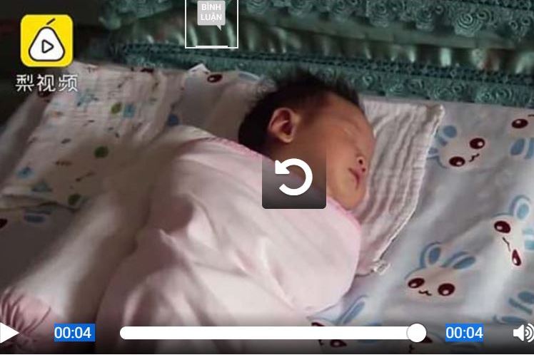 Bé 23 ngày tuổi đã cất tiếng gọi mẹ