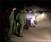 Phát hiện thi thể người đàn ông trước cửa chùa ở Nam Định