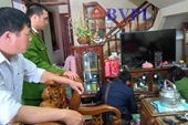 Đang khám nhà nghi phạm sát hại nữ sinh viên ở Điện Biên
