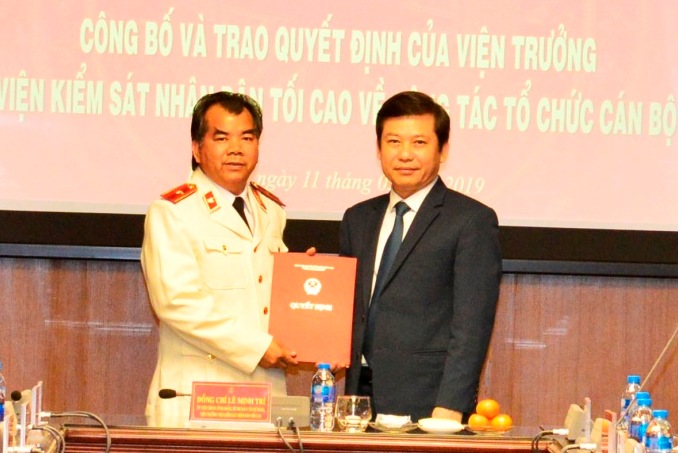 Bổ nhiệm Vụ trưởng Vụ 6, VKSND tối cao