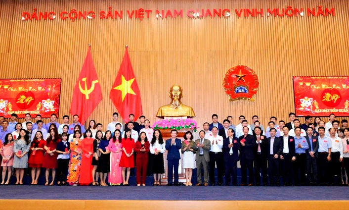 Lãnh đạo VKSND tối cao gặp mặt đầu xuân Kỷ Hợi 2019