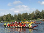 Độc đáo lễ hội đua thuyền truyền thống trên sông Trường Giang