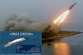 Nga rầm rộ trang bị siêu tên lửa Zircon cho Hải quân