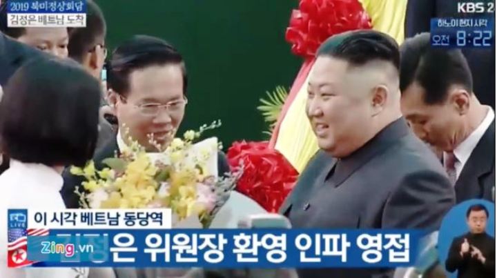 Đoàn xe ông Kim Jong Un đang trên đường về Hà Nội