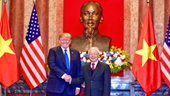 Tổng bí thư, Chủ tịch nước Nguyễn Phú Trọng hội đàm với Tổng thống Donald Trump