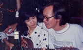 Hồng Nhung chia sẻ bức ảnh quý giá bên nhạc sĩ Trịnh Công Sơn năm 21 tuổi