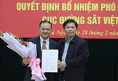 Bộ GTVT bổ nhiệm Phó Cục trưởng Cục Đường sắt Việt Nam