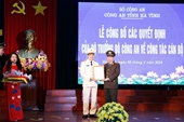 Đại tá Võ Trọng Hải được bổ nhiệm Giám đốc Công an tỉnh Hà Tĩnh